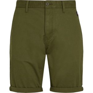 Tommy Hilfier TJM Scanton Short Korte Broek Heren - Olijf Groen - Maat 31