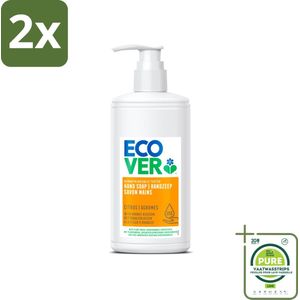 Ecover - Handzeep - Citrus & Oranjebloesem - 250 ml - Voordeelverpakking - 2 stuks - Handzeep - Citrus