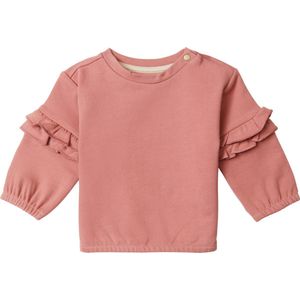 Noppies Girls Sweater Capetown long sleeve Meisjes Trui - Brick Dust - Maat 86