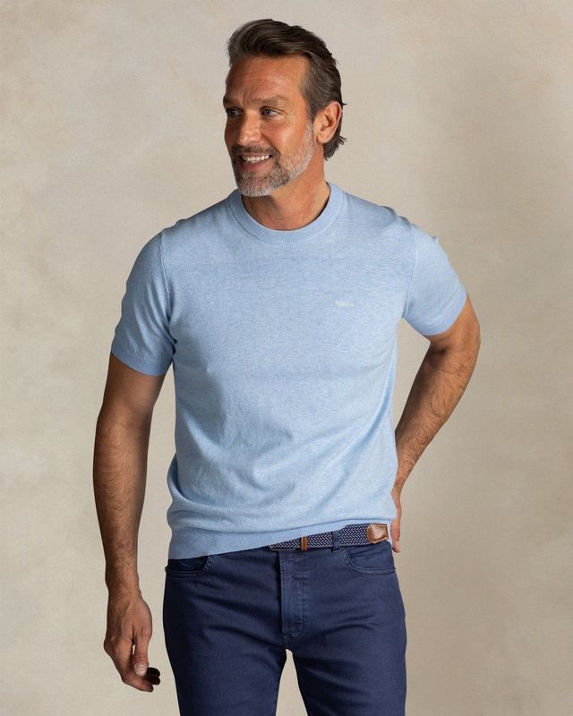 NZA - Lichtblauwe Longsleeve - Katoen