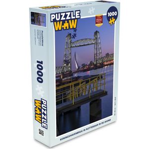 Puzzel Rotterdam - Brug - Trein - Legpuzzel - Puzzel 1000 stukjes volwassenen