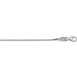 Witgouden Collier venetiaans 1 4105073 50 cm