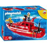 Playmobil Brandweer boot - 3128