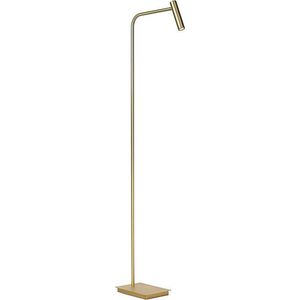 Atmooz - Vloerlamp Pomery - Goud Brons - Staande Lamp - Stalamp - Woonkamer - Goud Brons - Hoogte 146cm - Metaal