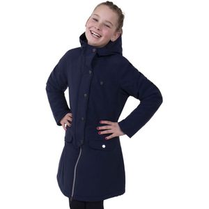 Qhp Winterjas Linde junior navy - 164 | Winterkleding ruiter
