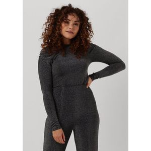 Lollys Laundry Ellen Blouse Tops & T-shirts Dames - Shirt - Zilver - Maat XS