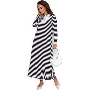 Trendyol Vrouwen Standaard mouw Staande kraag Basis Jurk