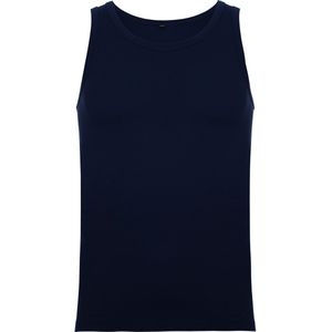 2 Pack Donker Blauw Heren los hemd met brede bandjesmodel Texas maat M