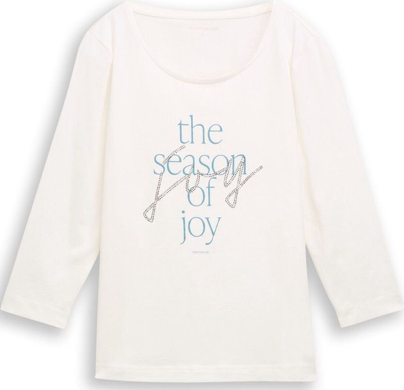 Tom Tailor Shirt met lange mouwen en print