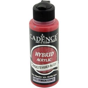 Cadence hybrid acrylic crimson red 120 ml