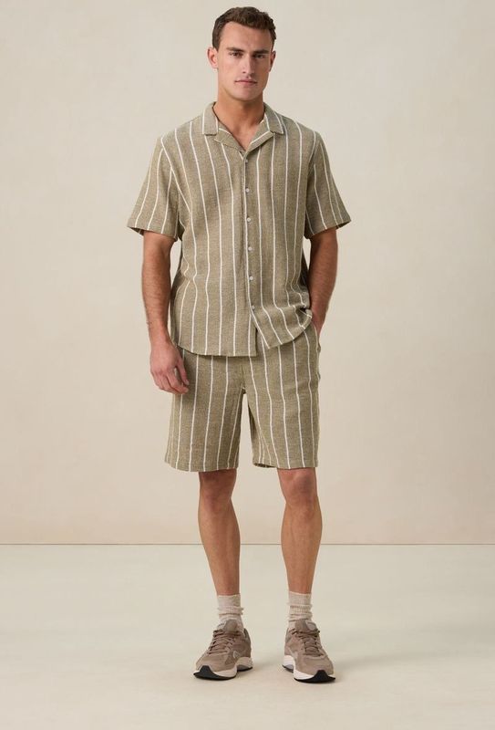 Sissy-Boy - Korte Broek - Lichtgroen - Met Strepen