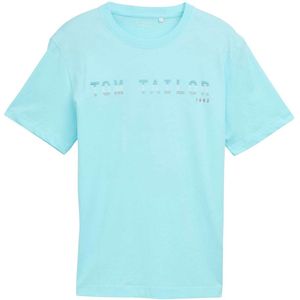 Tom Tailor - 1046789 - T-shirt - Caribisch Turkoois - Heren