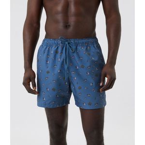 Zwembroek Bjorn Borg Men Print Swim Shorts BB Small Boat-S