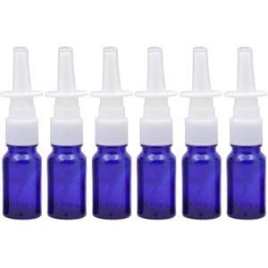 Inovra - Lege Glazen Neus Spuitflessen 10ml - Mist Sprayfles Make-Up Water - Reiscontainers - Essentiële Oliën - Medische toepassingen