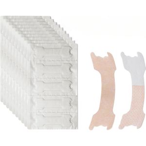 Neusstrips - Neusstrip - Neuspleisters - Neusspreider - Neusstrips snurken - Neuspleisters snurken - Anti snurk - Anti snurk producten - Anti snurk pleisters - Zorg voor een betere nachtrust! - Zweetbestendig - Nasal strips - Voor Gevoelige Huid -