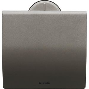 ReNew WC rolhouder met Klep, Platinum