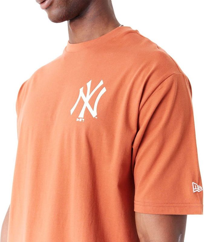 New Era - T-shirt - New York Yankees MLB World Series - Navy en Wit