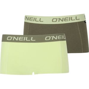 O'Neill Dames Boxershort 2-Pack Groen - Maat XL