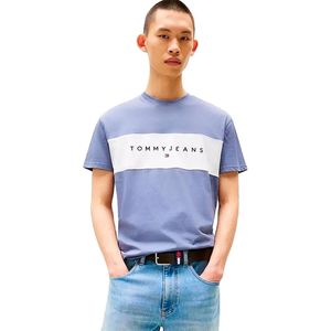 Tommy Jeans Shirt  navy / duifblauw / wit