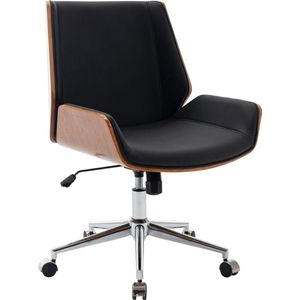 Bureaustoel - Stoel - Ergonomisch - Verstelbaar - Kunstleer - Zwart - 60x65x96 cm