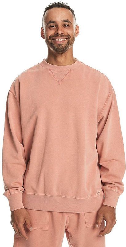 Quiksilver - Natural Dye - Sweatshirt - Oranje - 100% Biologisch Katoen