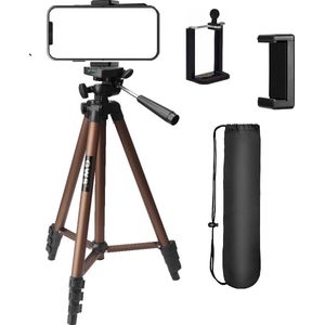 XL Smartphone Tripod Camera Statief - Universeel Reis Statief – 125CM