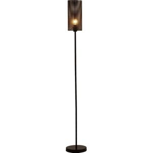 Pauleen Black Mesh Vloerlamp - E14 - Zwart
