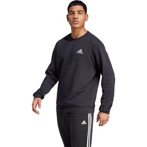 adidas Sportswear Essentials Fleece Sweatshirt - Heren - Zwart- XS