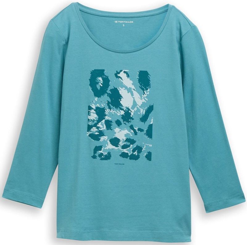 Tom Tailor Shirt met lange mouwen en print