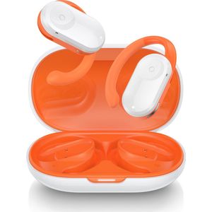 BlitzMax BM-CT1 Open Oortelefoon bluetooth 16.2mm Hoofdtelefoon Headset - Oranje