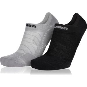 Lowa Everyday No-Show Merino wol 2-pack - Lichtgrijs - 39-41 - Enkellaags sokken, footies of sneakersok, 2 paar