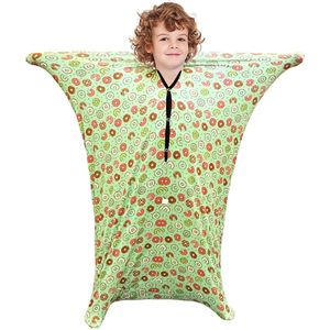 Sensorische sokken voor kinderen, vierzijdig elastisch, sensorische trainingstas voor kinderen, sokken voor het menselijk lichaam, elastische tas met meerdere bewegingen - donut L