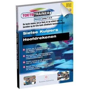 Karakter Interactive Toetstrainer Rekenen - Hoofdrekenen