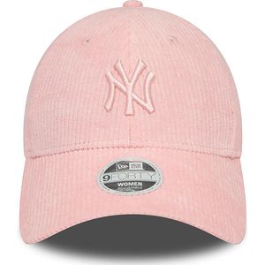 New Era New York Yankees Womens Summer Cord Pink 9FORTY Adjustable Cap