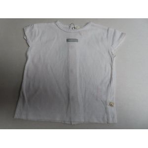 Noukie's - T shirt - Meisje- Off white - 3 maand 62