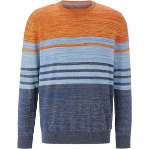 WALNOR - Trui - Blauw Oranje Gestreept