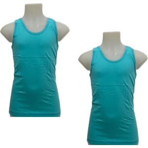 Embrator Jongens Hemdjes 2-stuks turquoise maat 140/146