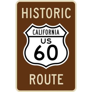 California US 66 Historic Route Magneet