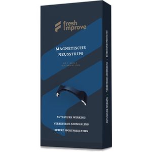 Fresh improve® Premium Magnetische Neusspreiders - Anti-snurk & Beter Ademen – 30 stuks - Navy Blue
