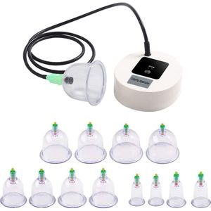 Elektrische Cupping Set - Chinese - vlamloze - elektrische - vacuümbekers
