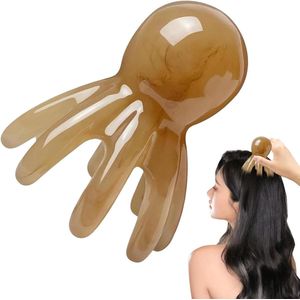 Hoofdmassage Spin - Scalp Massager - Massage Borstel - Scalp Brush - Massage Brush - Hoofdmassage Apparaat - Hoofdmassage - Hoofdmassage Spin - Stimuleert Haargroei En Bloedsomloop - Waterdicht - Ontspanning - Stimuleert De Bloedcirculatie