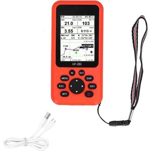 Handheld GPS Navigator With Different Navigation Screens, Waterproof Performance, 12 Tracks, 2998 Signals, Portable Navigation For Outdoor Activities, Perfect For Ships,