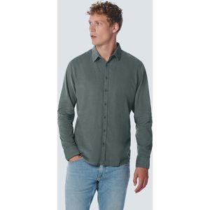 No Excess Mannen Corduroy Shirt Grijs XL