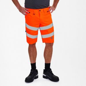 Engel Safety werkshorts met 2-weg stretch 6546-314 - Hi-vis Orange - 74
