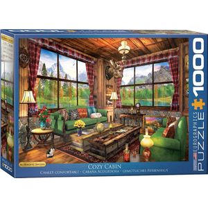 Eurographics puzzel Cozy Cabin - Dominic Davison - 1000 stukjes