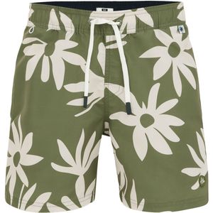 WE Fashion Heren regular fit zwembroek met print