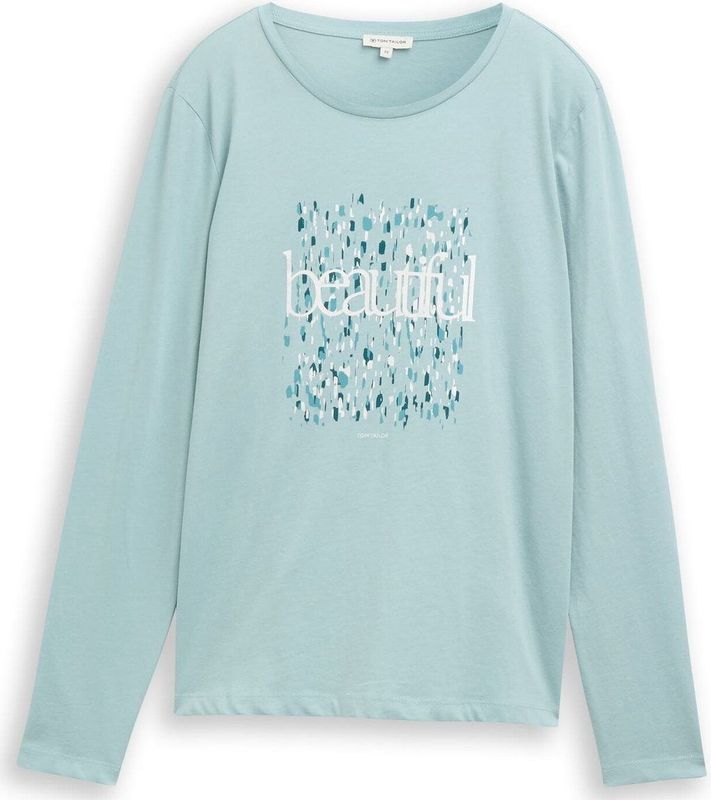 Tom Tailor Shirt met lange mouwen en print