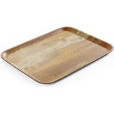 Hendi Dienblad Rechthoek - Melamine - Hout Bedrukking - Eiken - 330x430mm