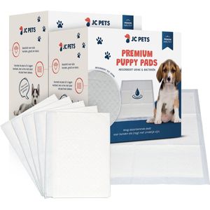 JC Pets Premium Puppy Training Pads - Hondentoilet - Zindelijkheidstraining Hond - 100 stuks - 60 x 45 cm