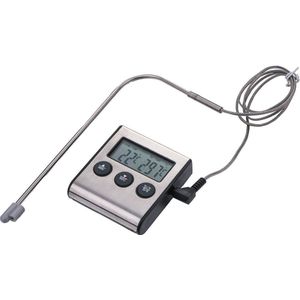 Benson Digitale Keukenthermometer - Vleesthermometer - Incl. timer, warmte alarm en batterij